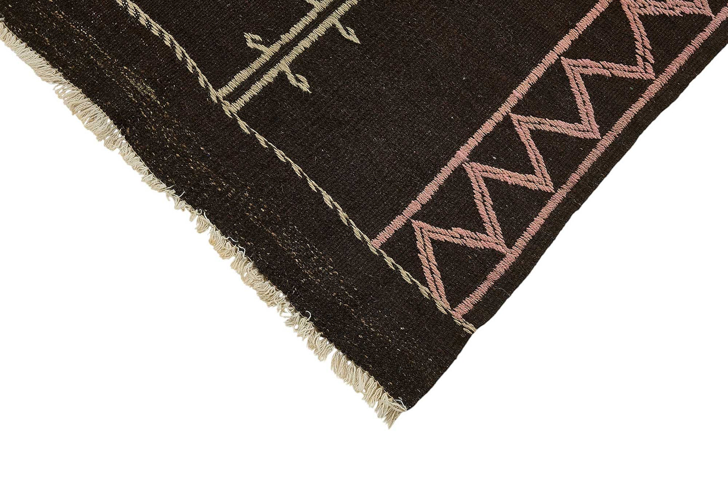 6x9 Vintage Turkish Goat Hair Kilim Rug - 51273