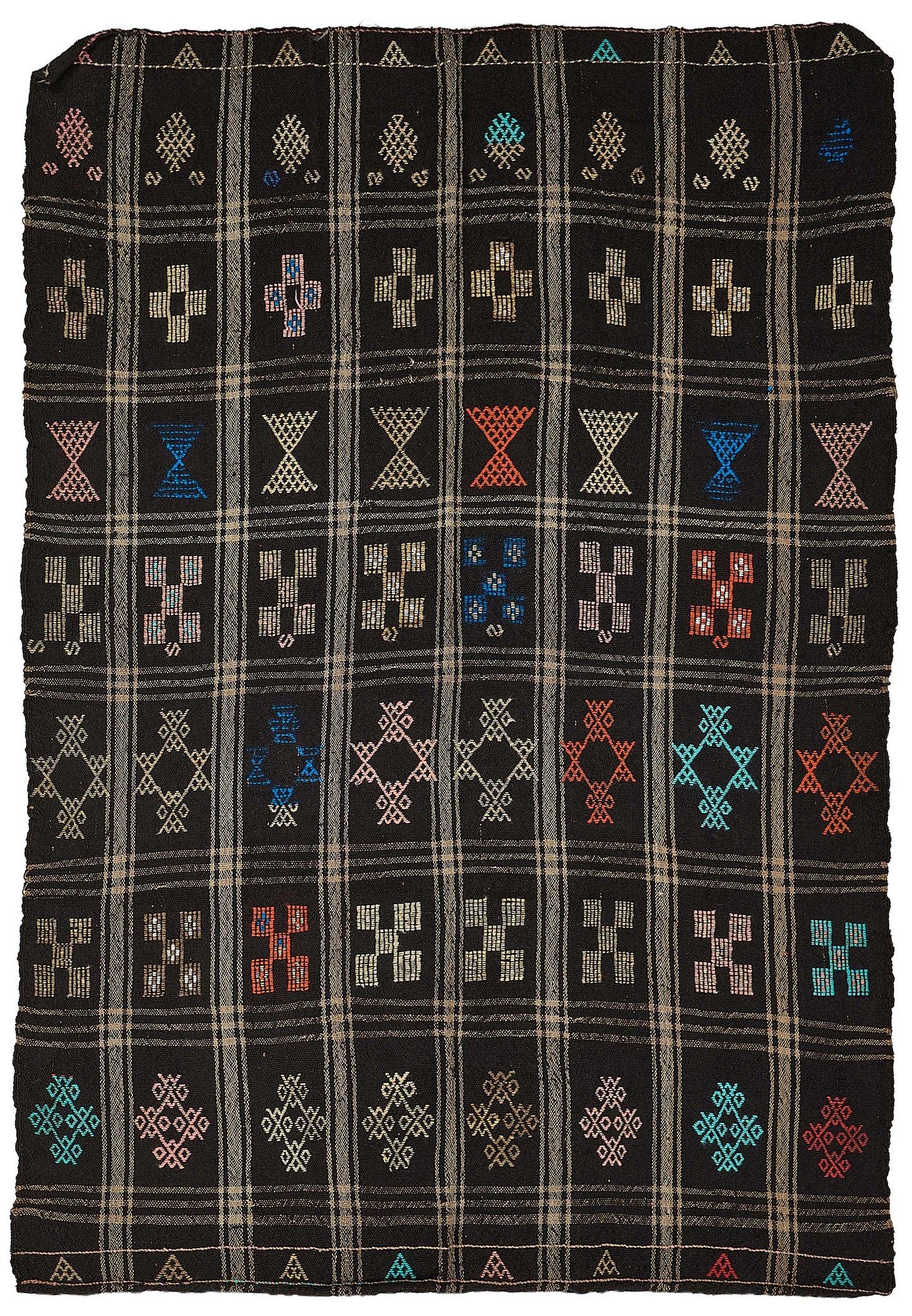 6x10 Vintage Turkish Goat Hair Kilim Rug - 51276