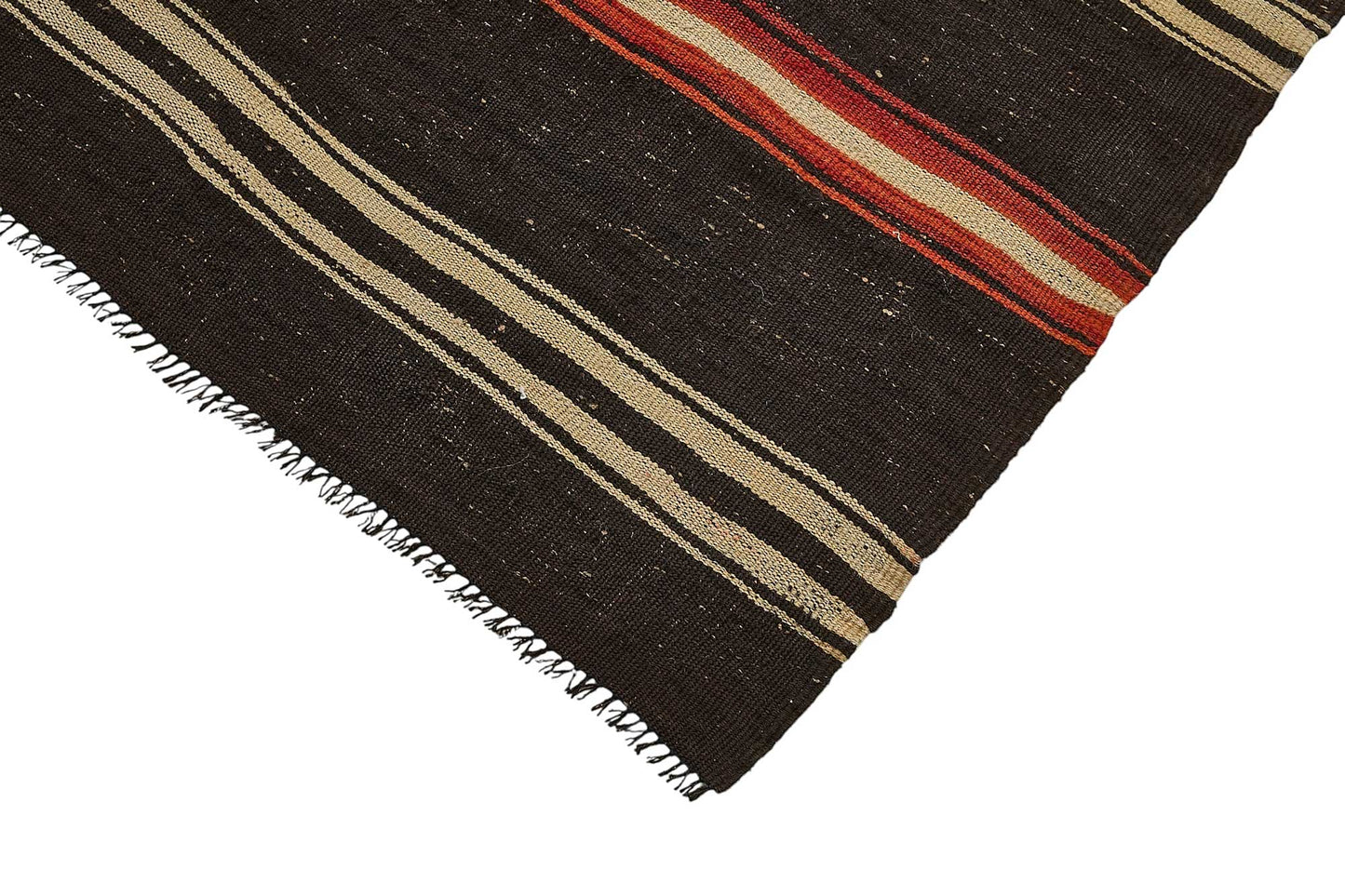 7x12 Vintage Turkish Goat Hair Kilim Rug - 51279