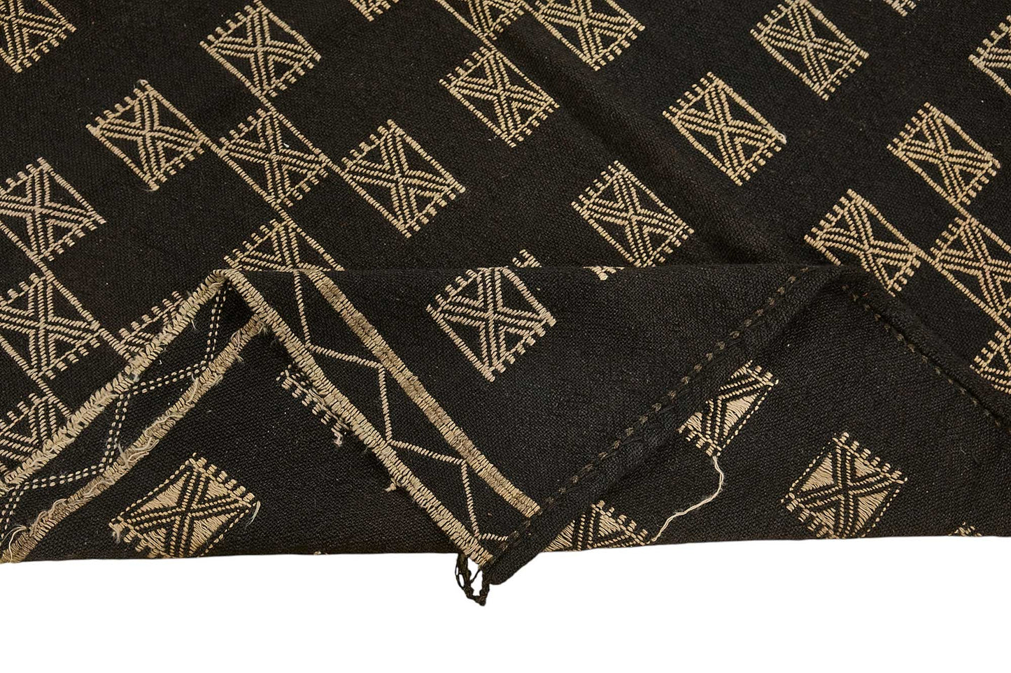 6x8 Vintage Turkish Goat Hair Kilim Rug - 51280