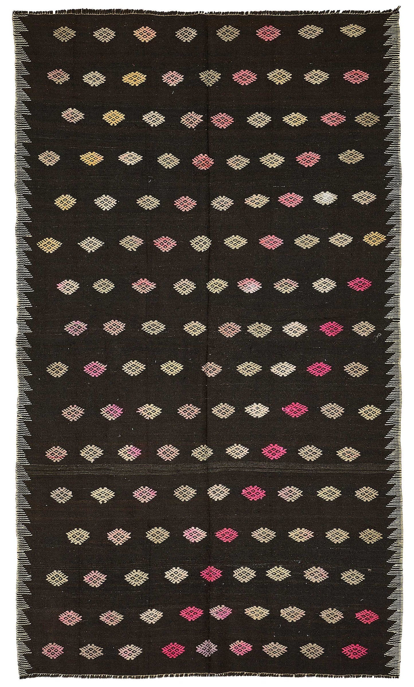 6x10 Vintage Turkish Goat Hair Kilim Rug - 51284