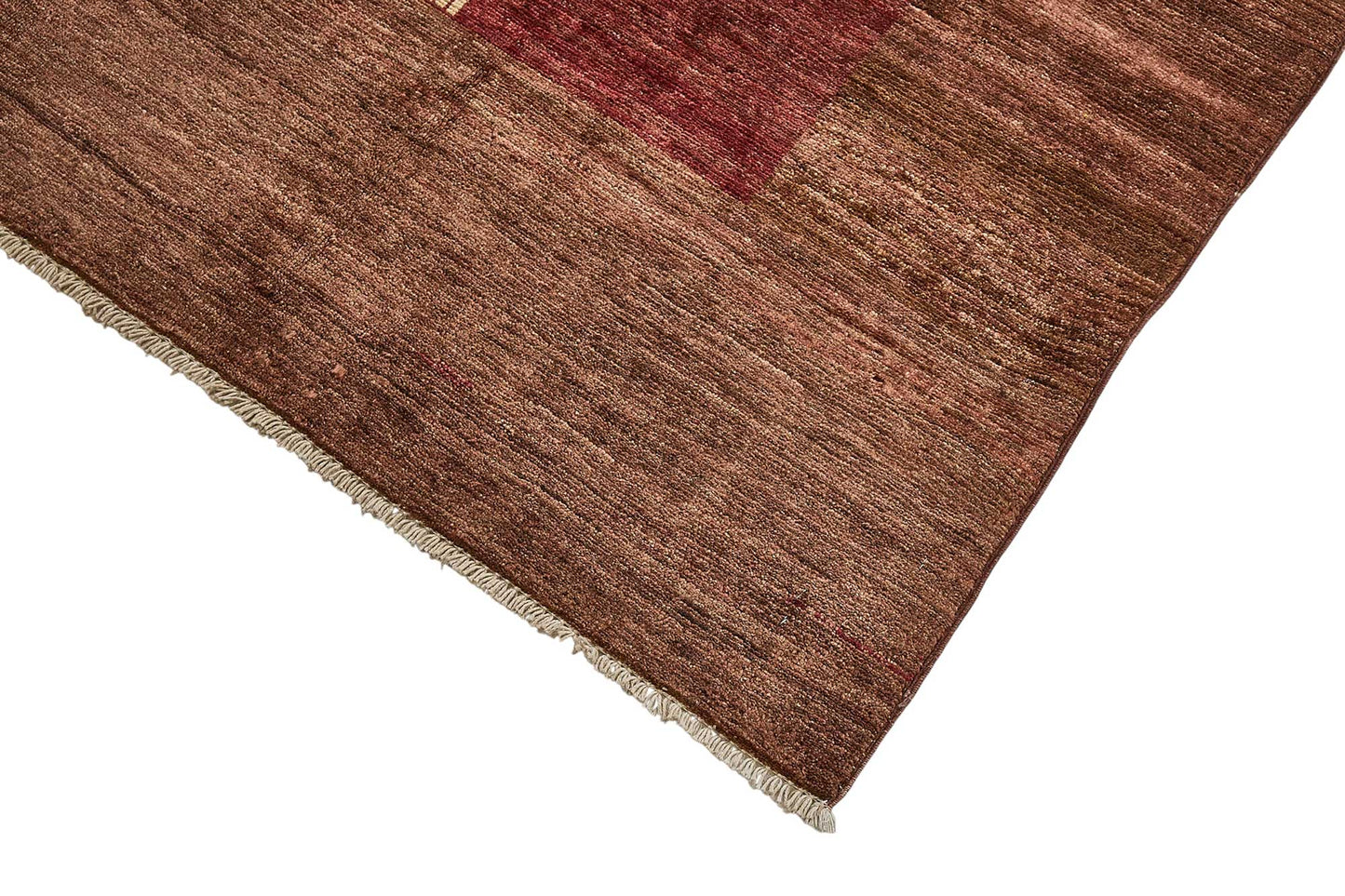 6x9 Red Traditional Geometric Oushak Rug - 51470