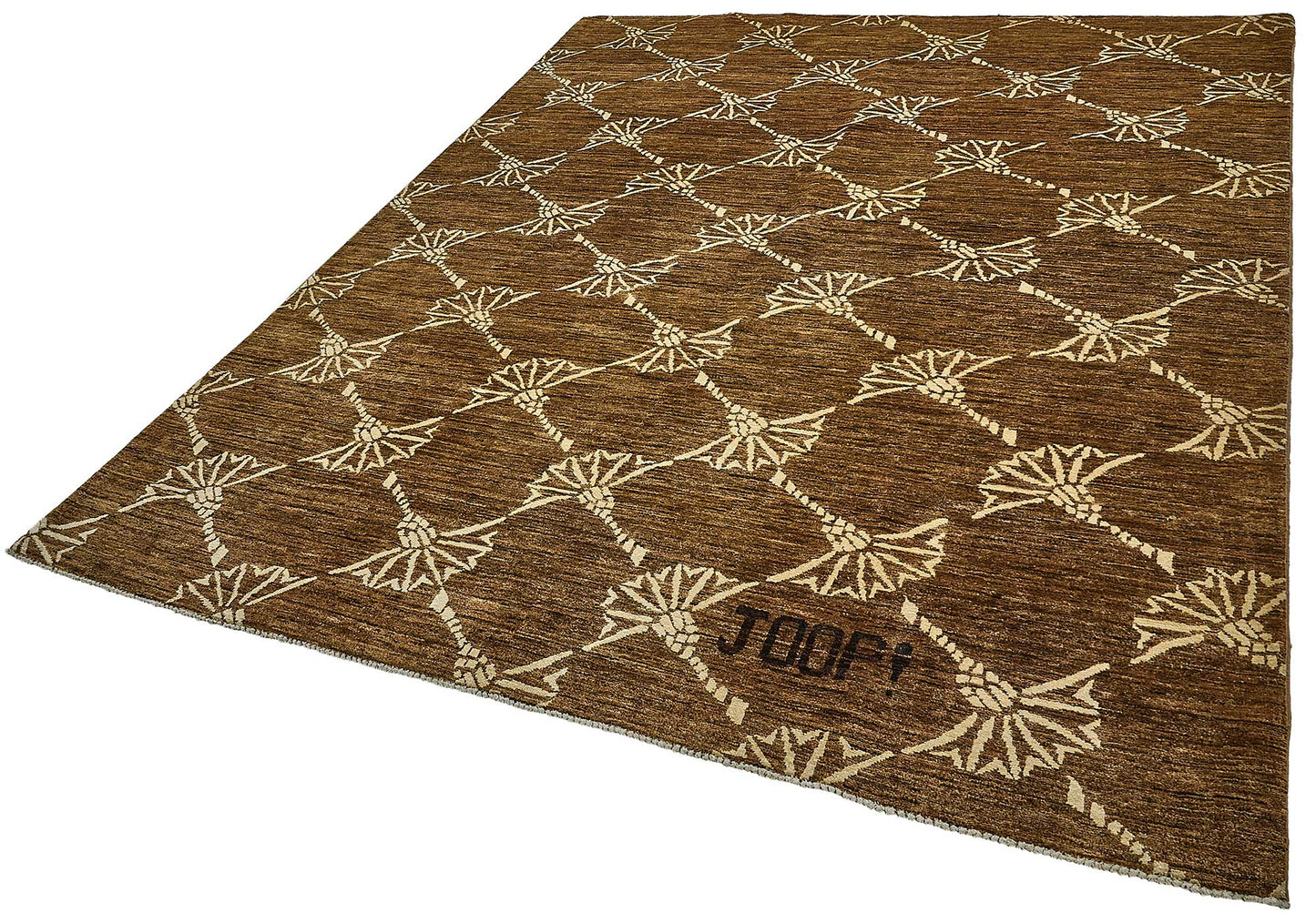 6x8 Brown Traditional Tribal Oushak Rug - 51514