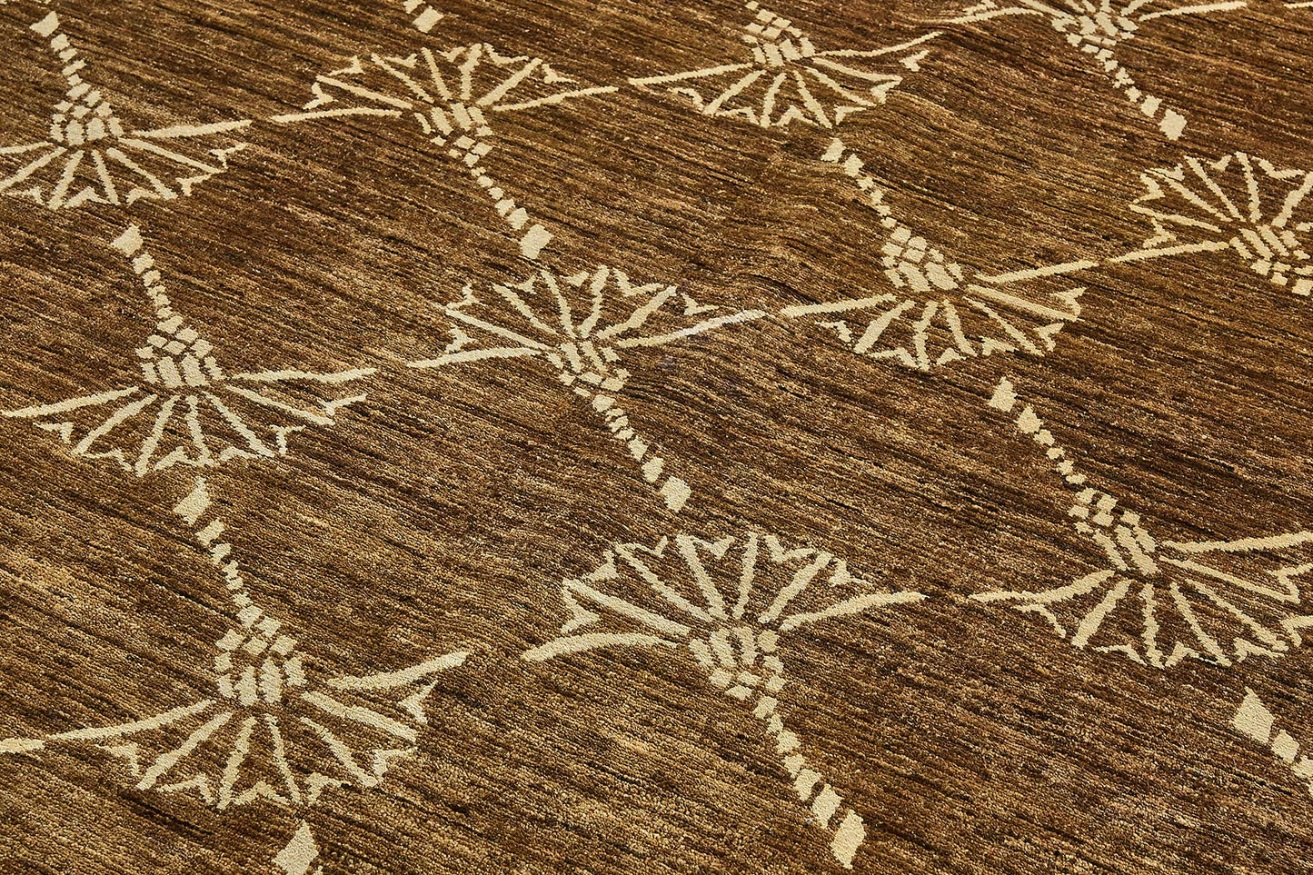 6x8 Brown Traditional Tribal Oushak Rug - 51514