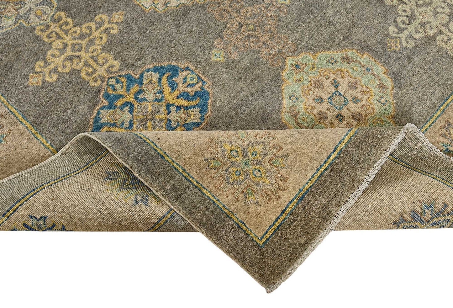 6x9 Grey Classic Oushak Rug - 51522