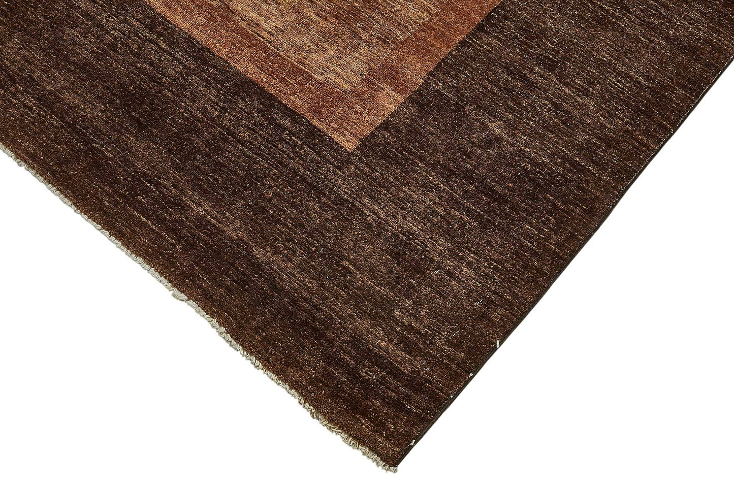 7x8 Brown Handmade Contemporary Oushak Rug - 51538