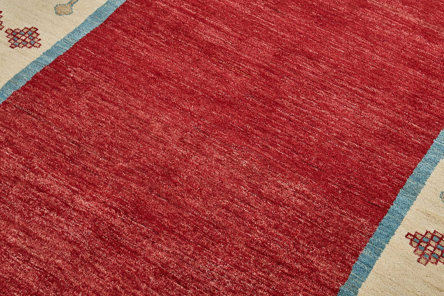 6x8 Red Turkish Tribal Oushak Rug - 51551
