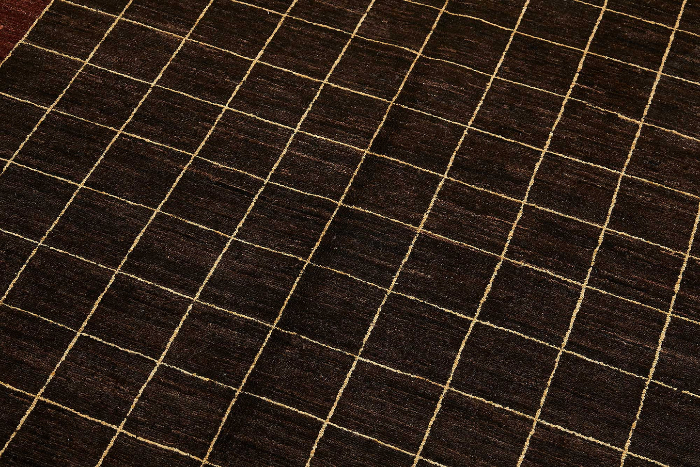5x6 Brown Geometric Oushak Rug - 51564