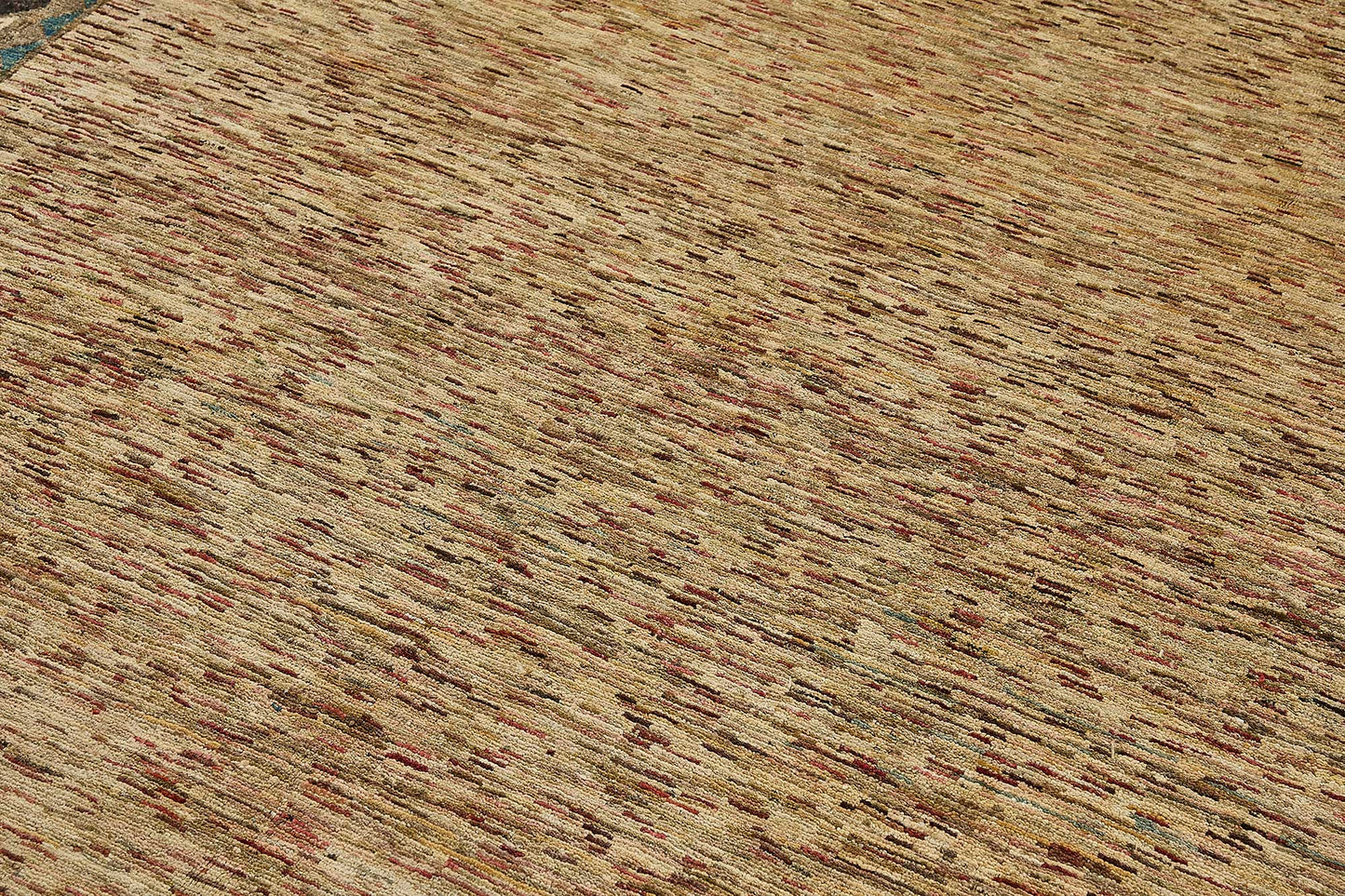7x10 Beige Turkish Contemporary Oushak Rug - 51579
