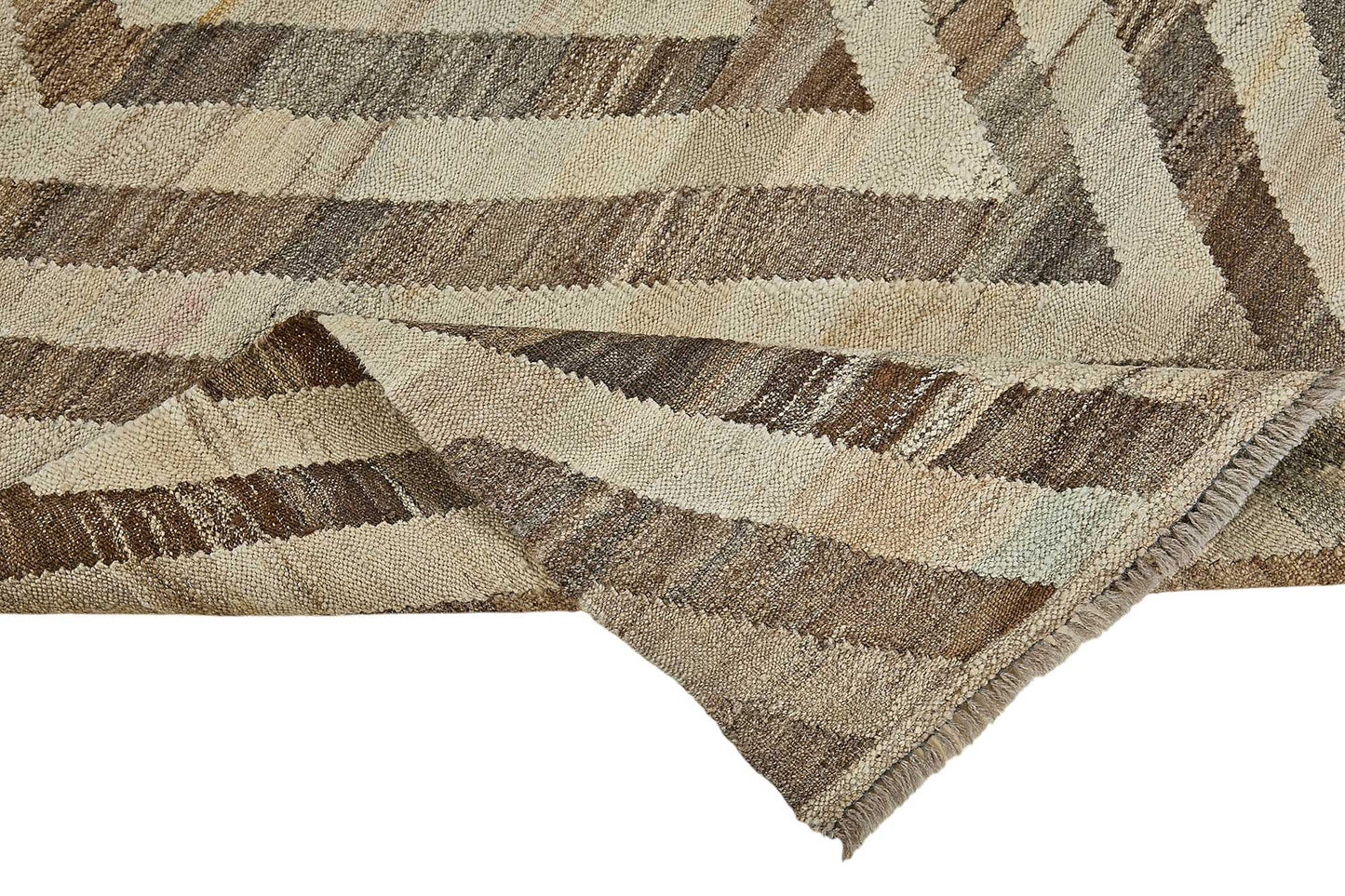 4x5 Contemporary Wool Kilim Rug - 51658
