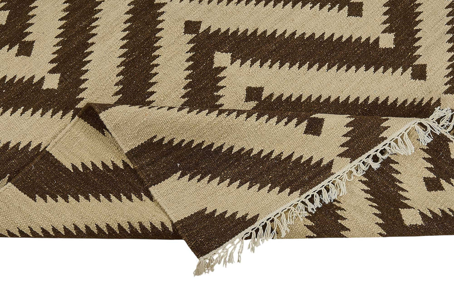 4x6 Contemporary Wool Kilim Rug - 51669