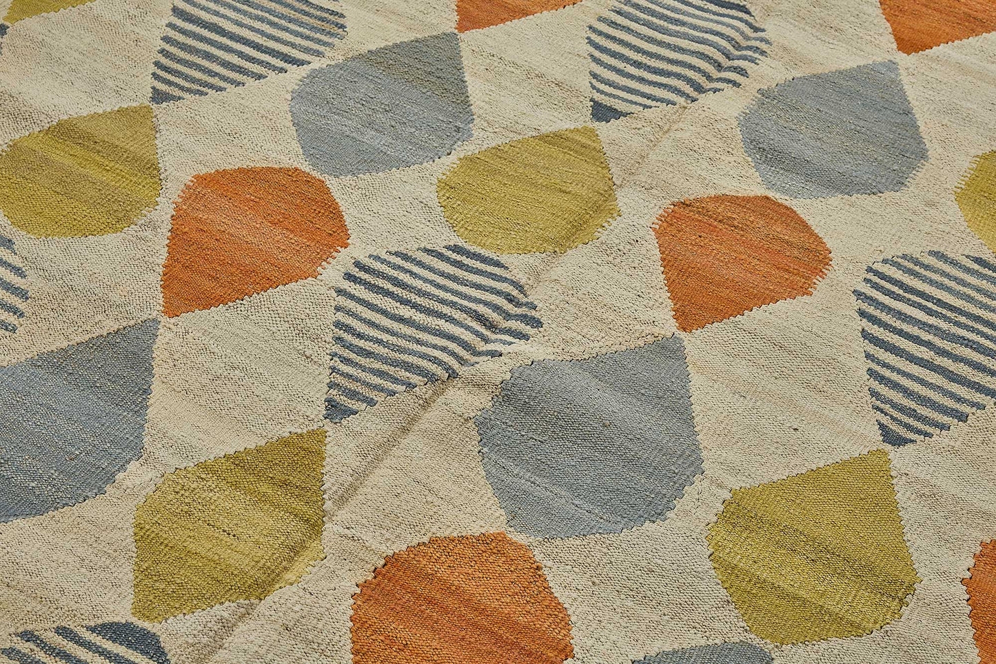 6x8 Contemporary Wool Kilim Rug - 51680