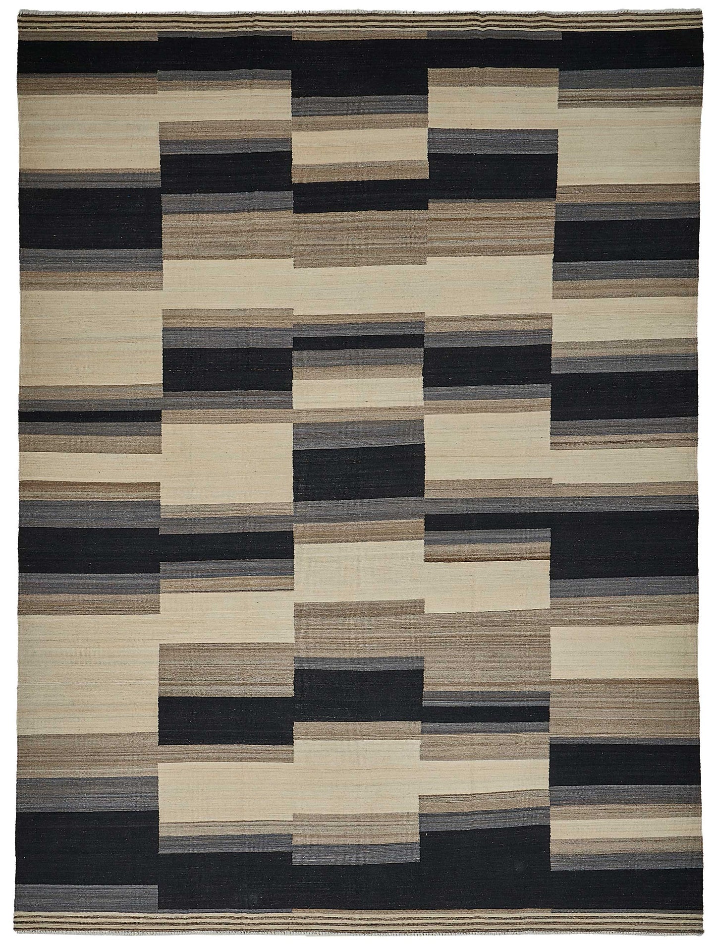 10x14 Contemporary Wool Kilim Rug - 51692