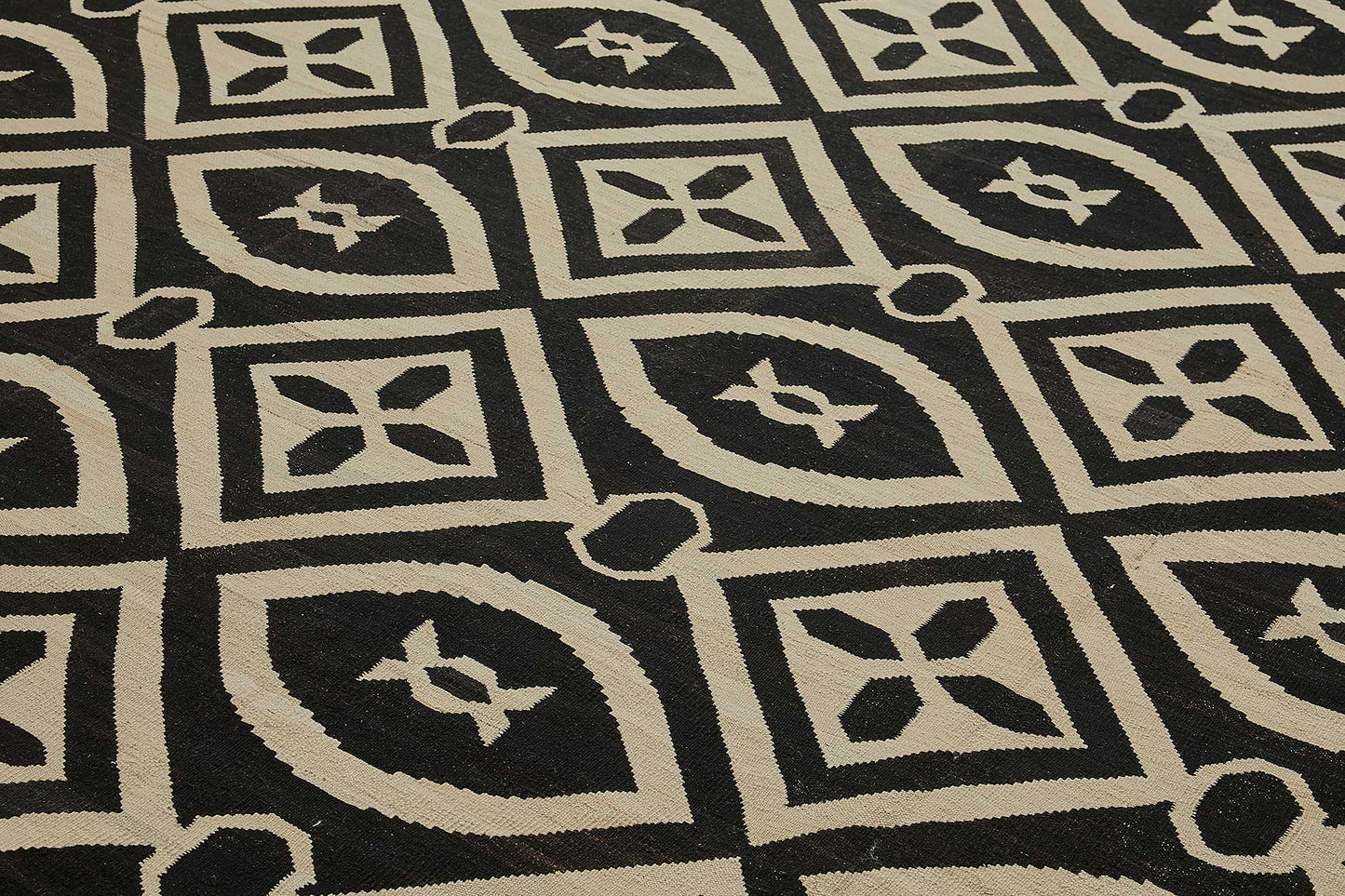10x13 Contemporary Wool Kilim Rug - 51701