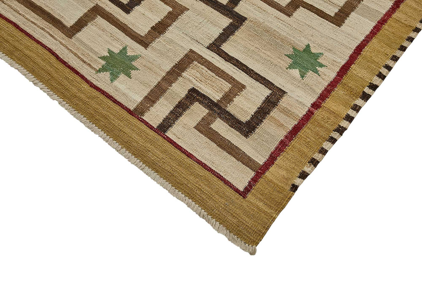 10x14 Contemporary Wool Kilim Rug - 51703