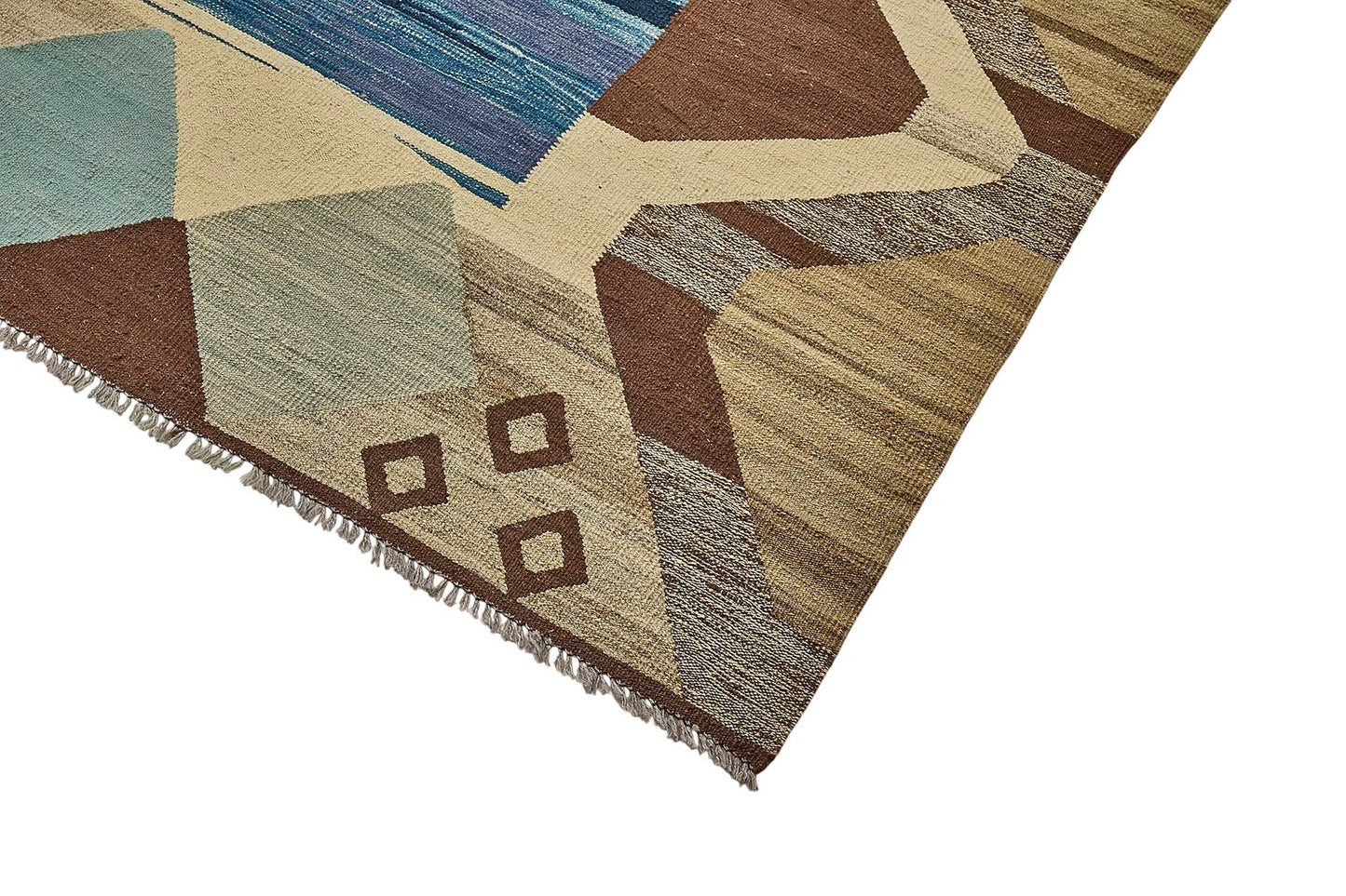 10x13 Contemporary Wool Kilim Rug - 51706