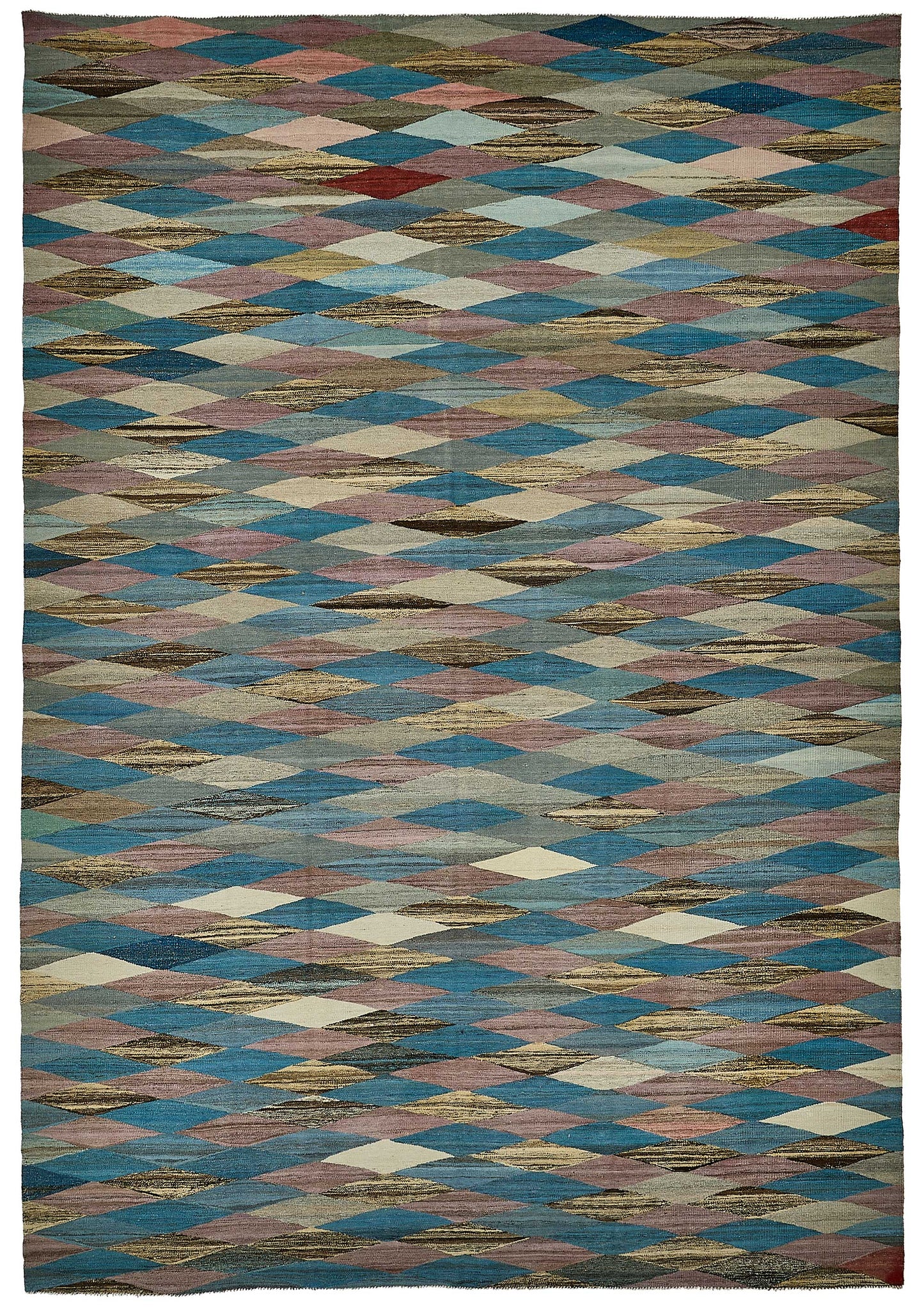 10x14 Contemporary Wool Kilim Rug - 51707