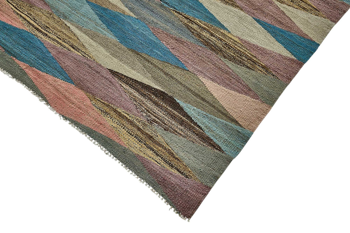 10x14 Contemporary Wool Kilim Rug - 51707