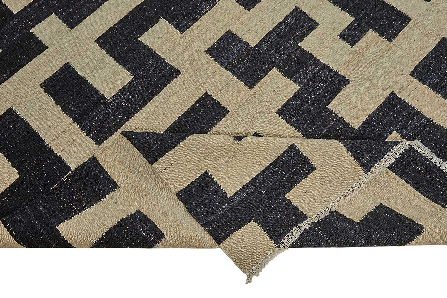 12x15 Contemporary Wool Kilim Rug - 51712