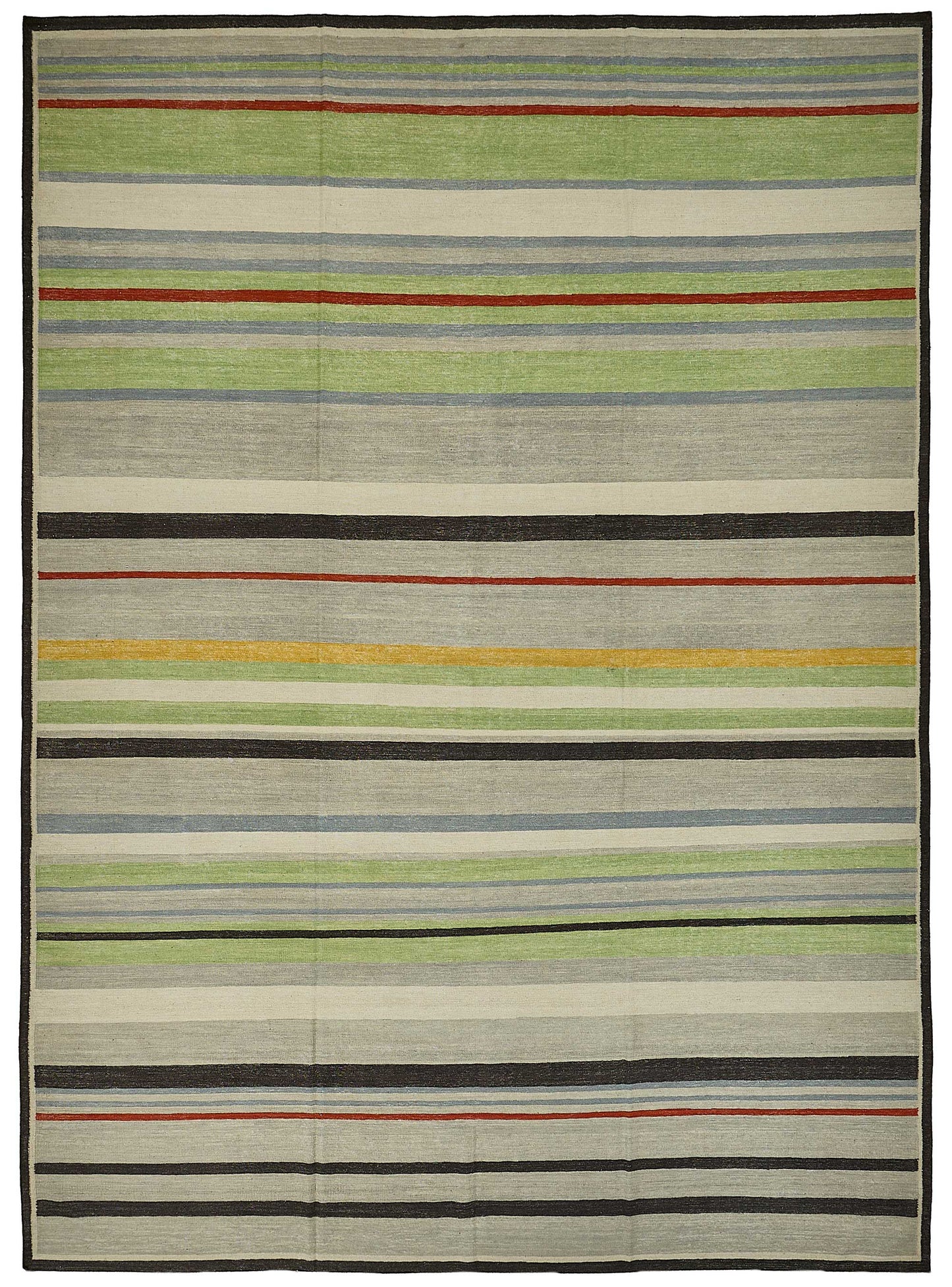 10x14 Contemporary Wool Kilim Rug - 51720