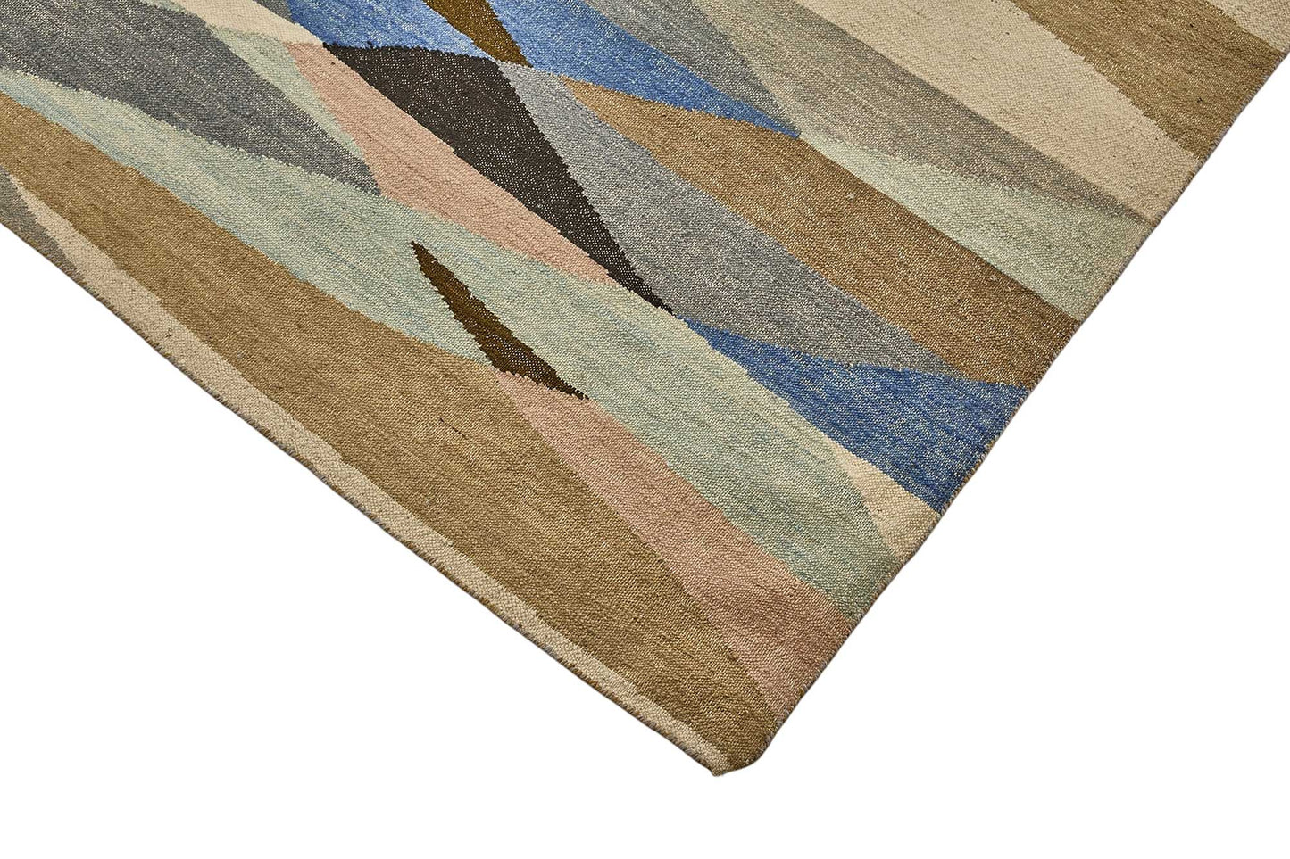 10x14 Contemporary Wool Kilim Rug - 51727