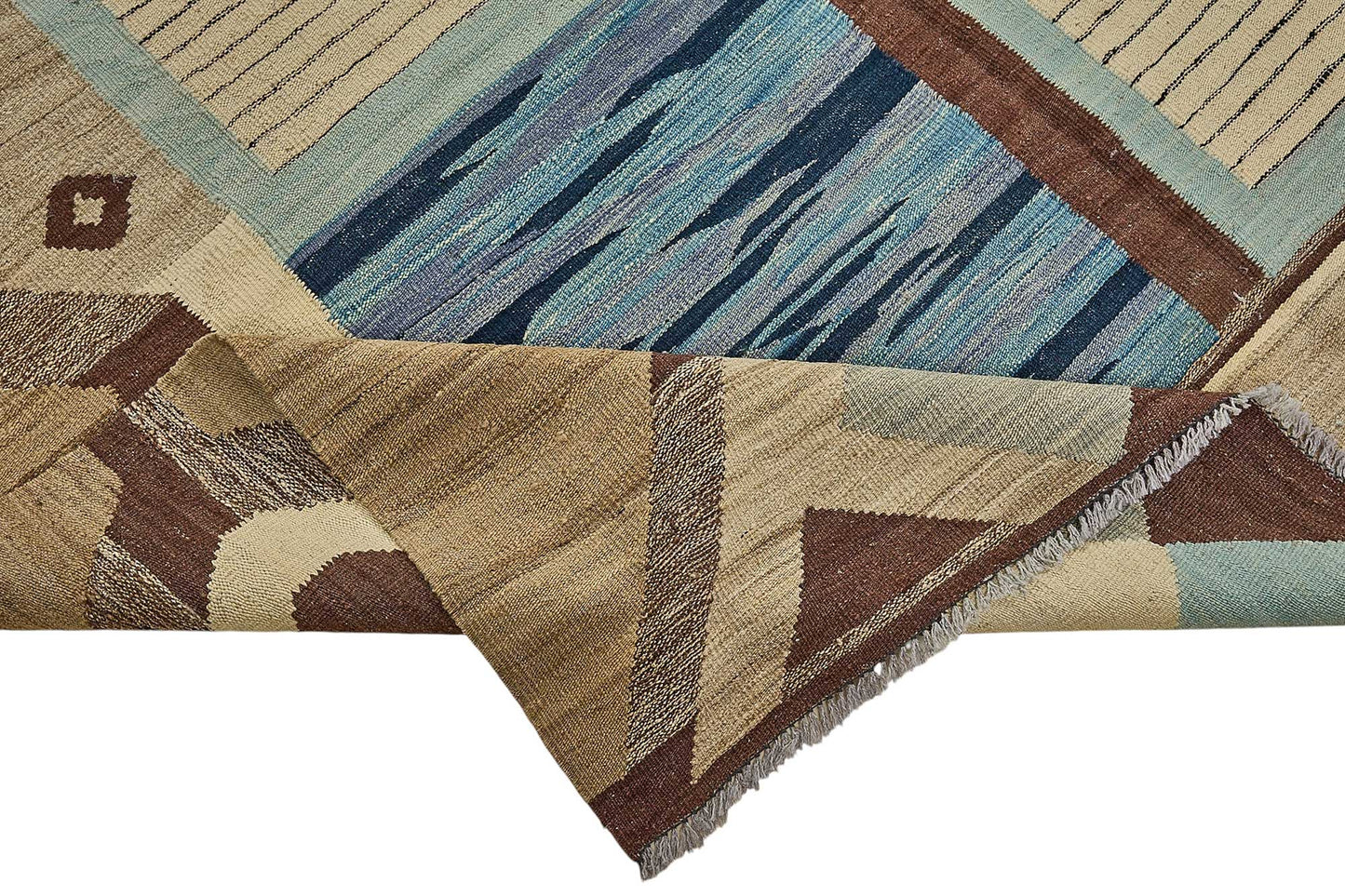 10x13 Contemporary Wool Kilim Rug - 51739