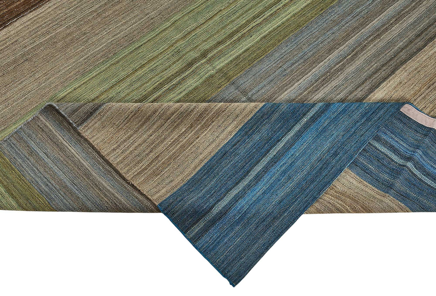 10x13 Contemporary Wool Kilim Rug - 51746