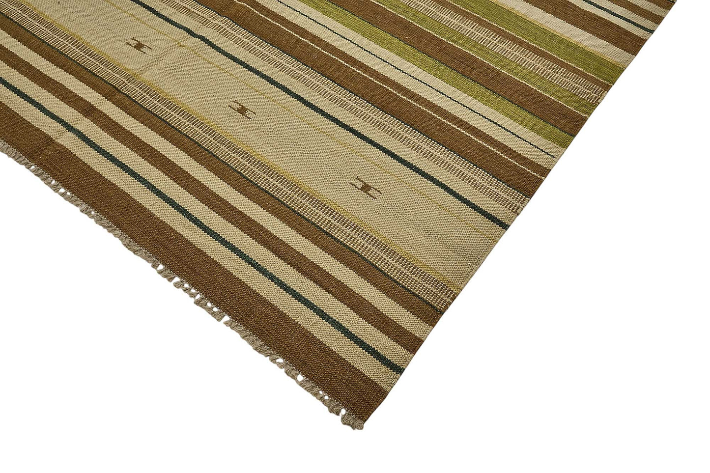 9x12 Contemporary Wool Kilim Rug - 51751