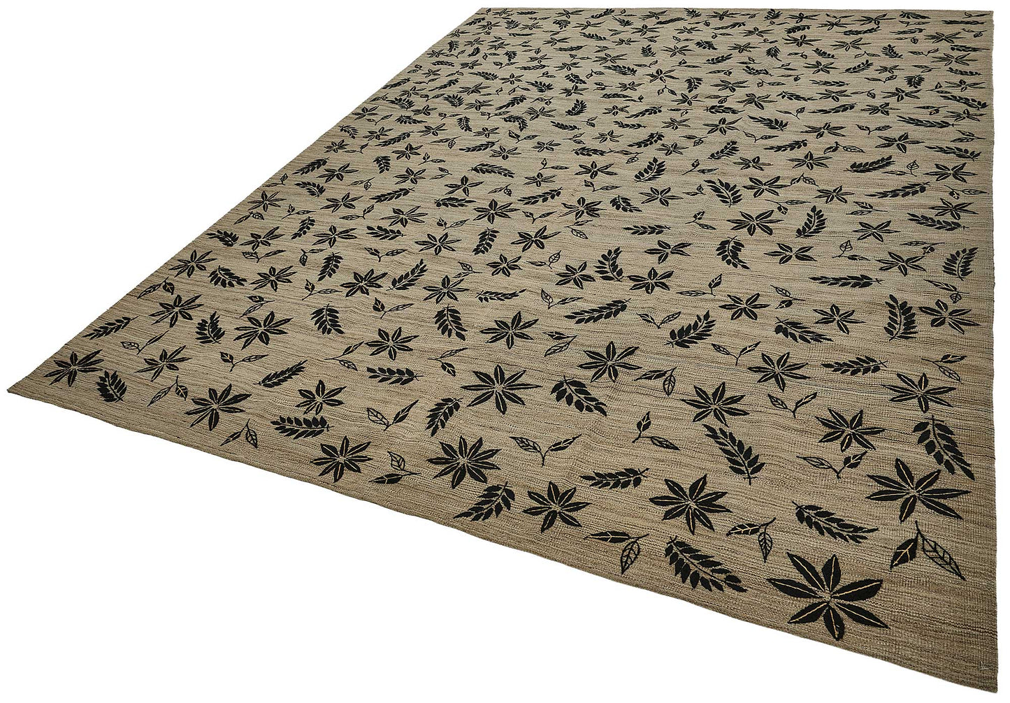 8x11 Contemporary Wool Kilim Rug - 51754