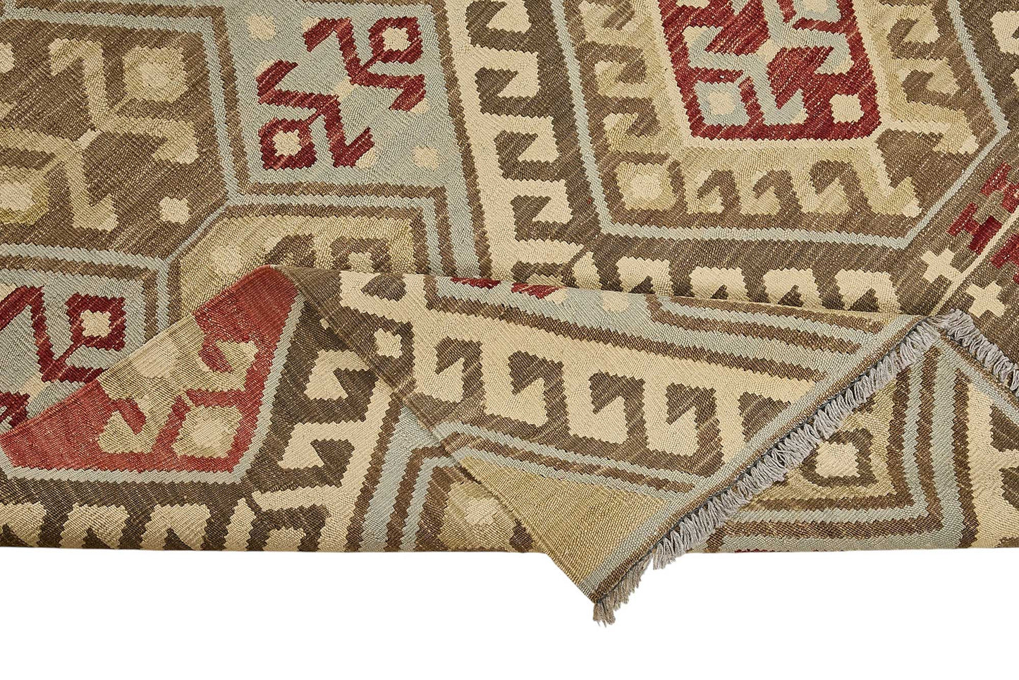 11x12 Contemporary Wool Kilim Rug - 51776