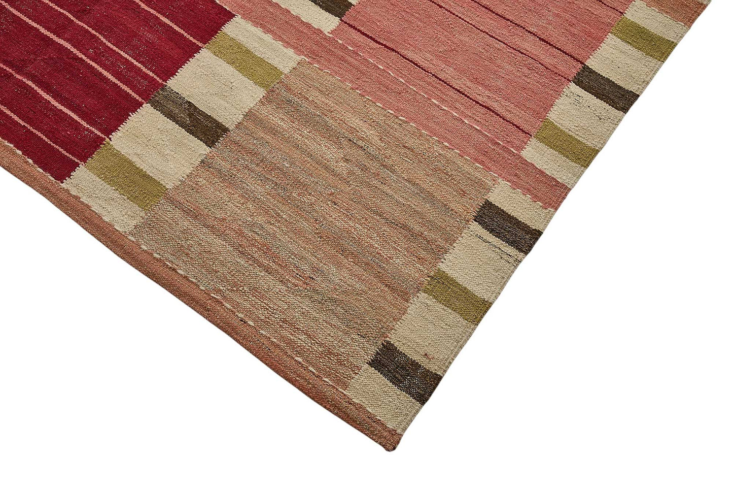 9x12 Contemporary Wool Kilim Rug - 51777