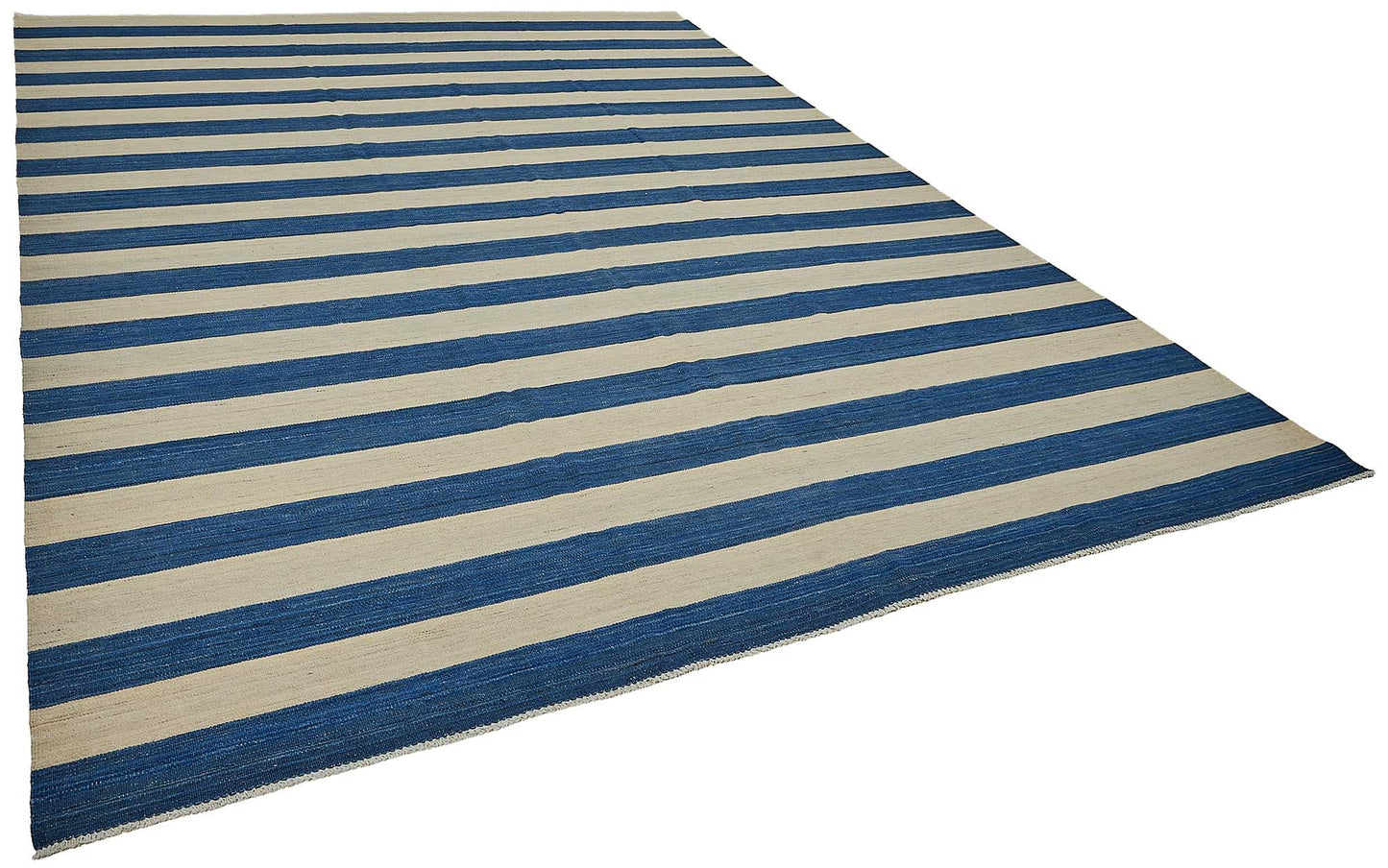 9x12 Contemporary Wool Kilim Rug - 51781