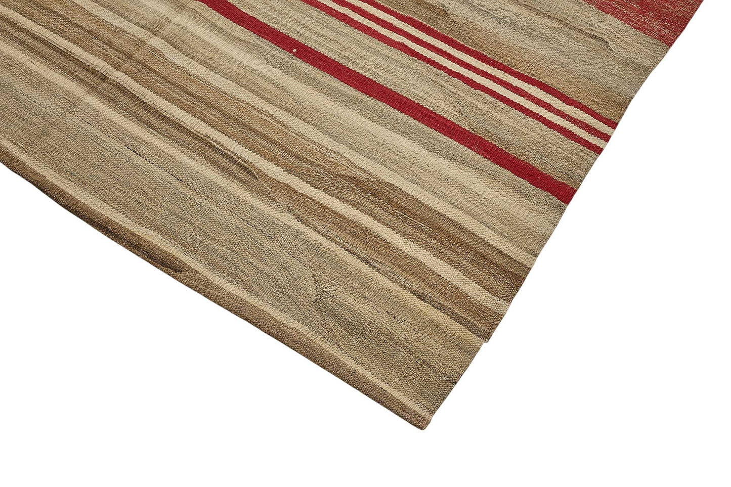 8x11 Contemporary Wool Kilim Rug - 51782