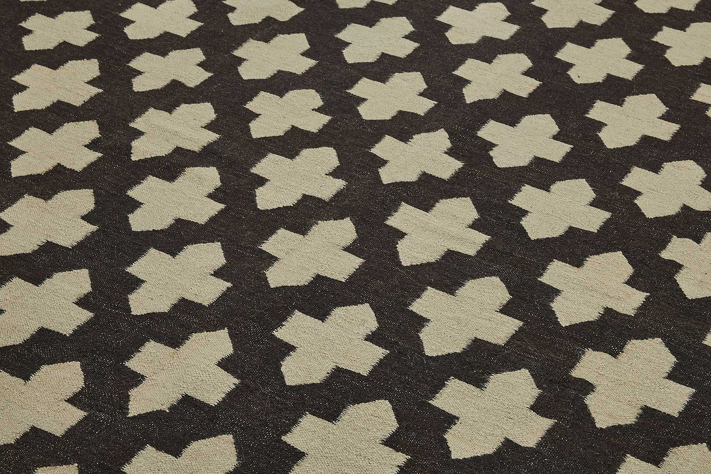 9x12 Contemporary Wool Kilim Rug - 51784