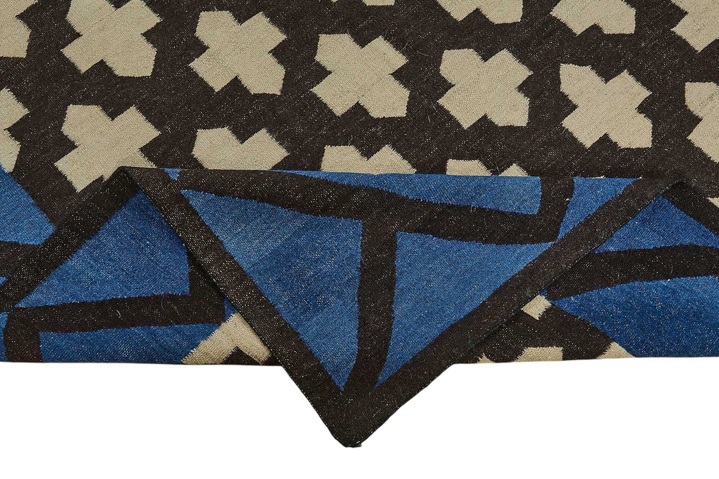 9x12 Contemporary Wool Kilim Rug - 51784