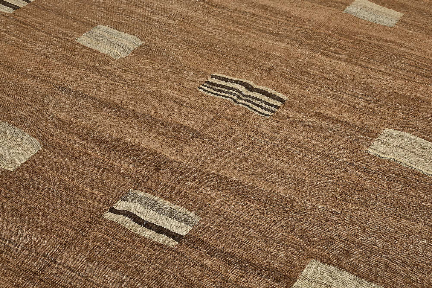9x11 Contemporary Wool Kilim Rug - 51789