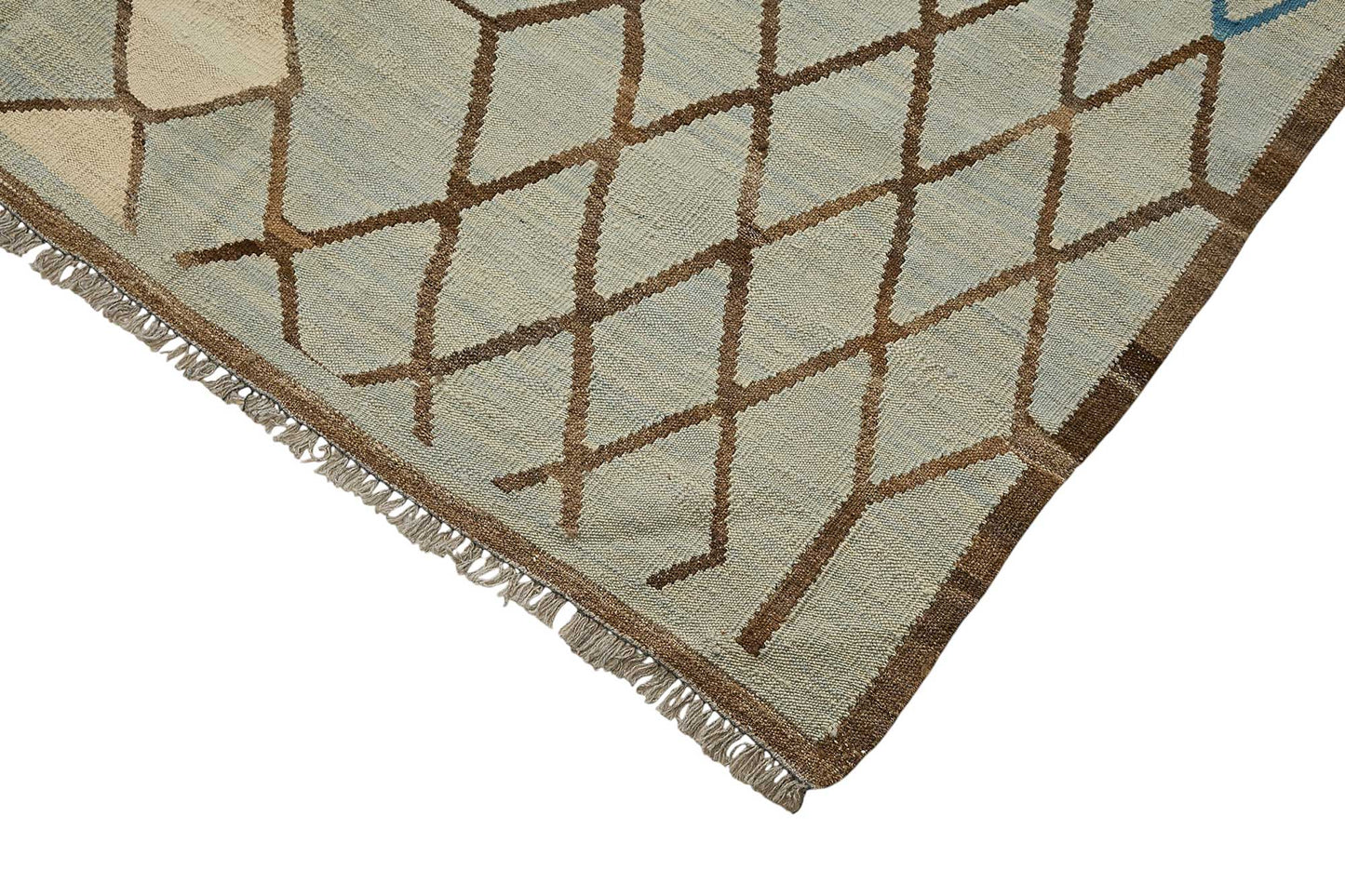 9x12 Contemporary Wool Kilim Rug - 51797