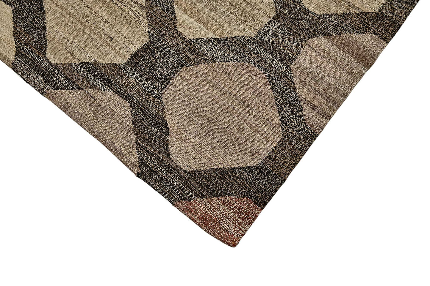 12x15 Contemporary Wool Kilim Rug - 51799