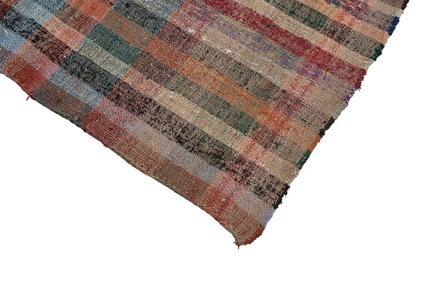 6x10 Handmade Vintage Chaput Kilim Rug - 51822