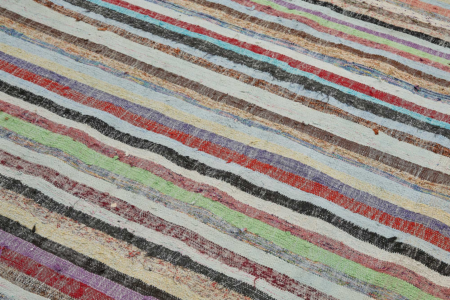 6x10 Handmade Vintage Chaput Kilim Rug - 51851