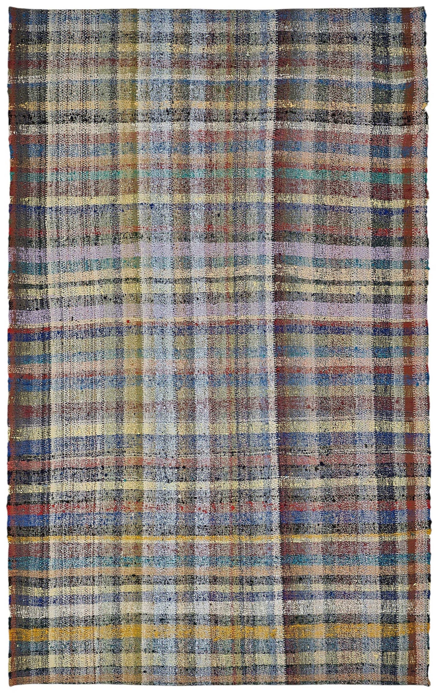 6x10 Handmade Vintage Chaput Kilim Rug - 51879