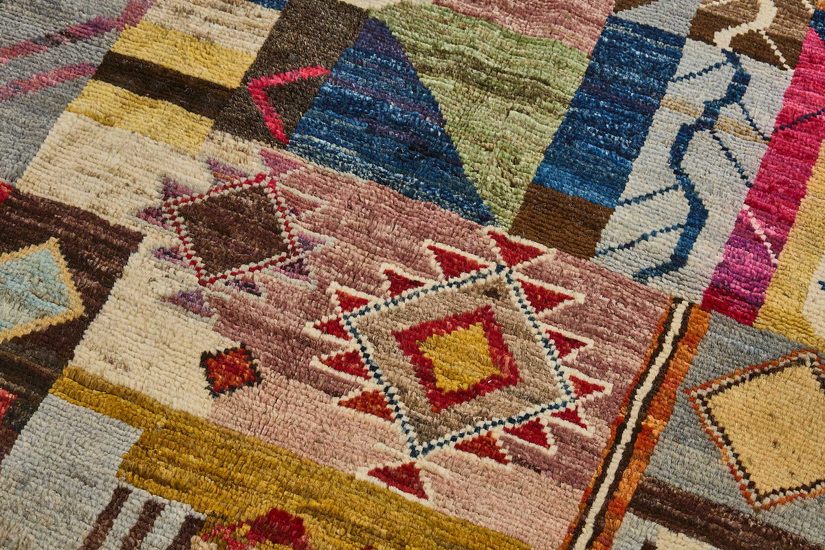 4x6 Multicolor Modern Tribal Rug - 51938
