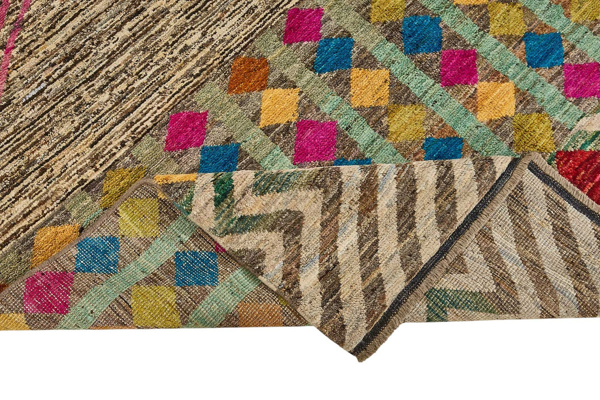 6x10 Multicolor Modern Tribal Rug - 51940