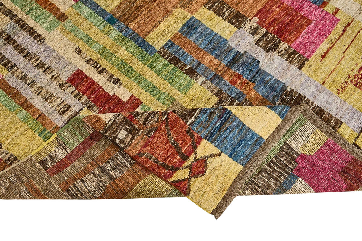 6x9 Multicolor Modern Tribal Rug - 51944