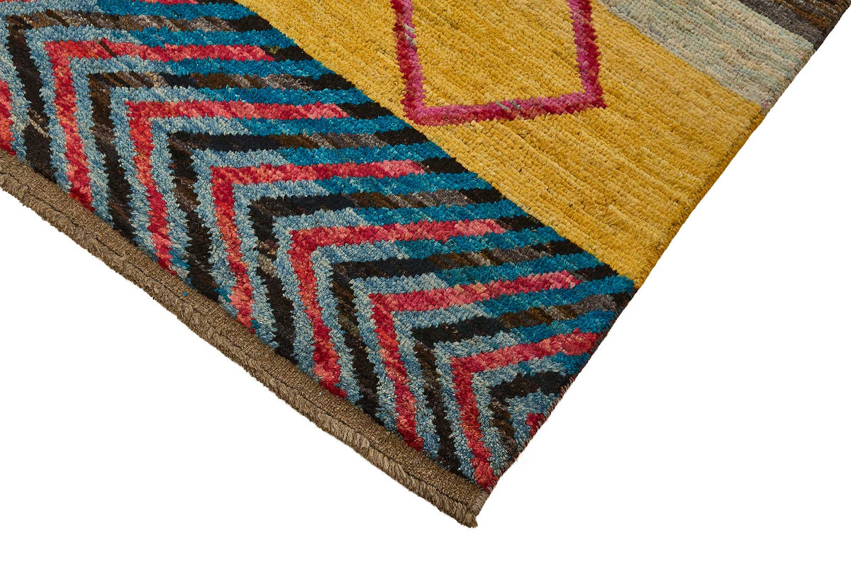 8x11 Multicolor Modern Tribal Rug - 51956