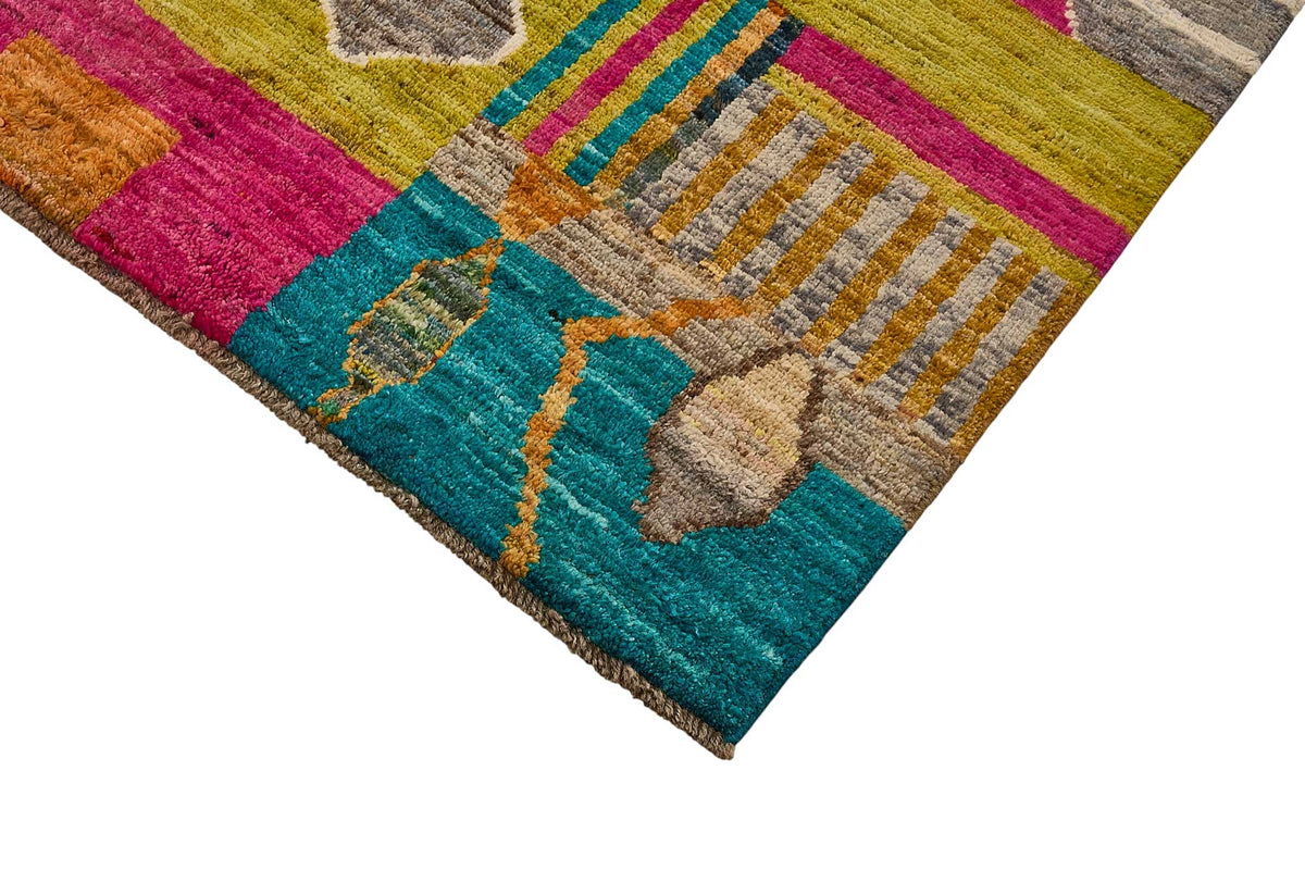 8x11 Multicolor Modern Tribal Rug - 51971