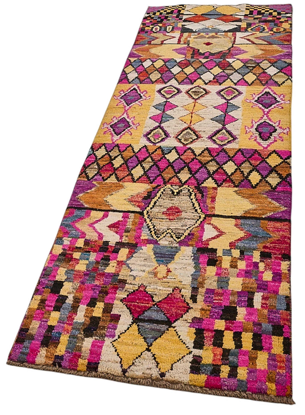 3x10 Multicolor Modern Tribal Rug - 51977