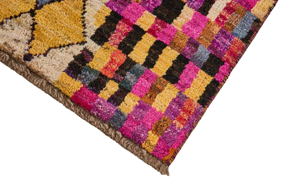 3x10 Multicolor Modern Tribal Rug - 51977