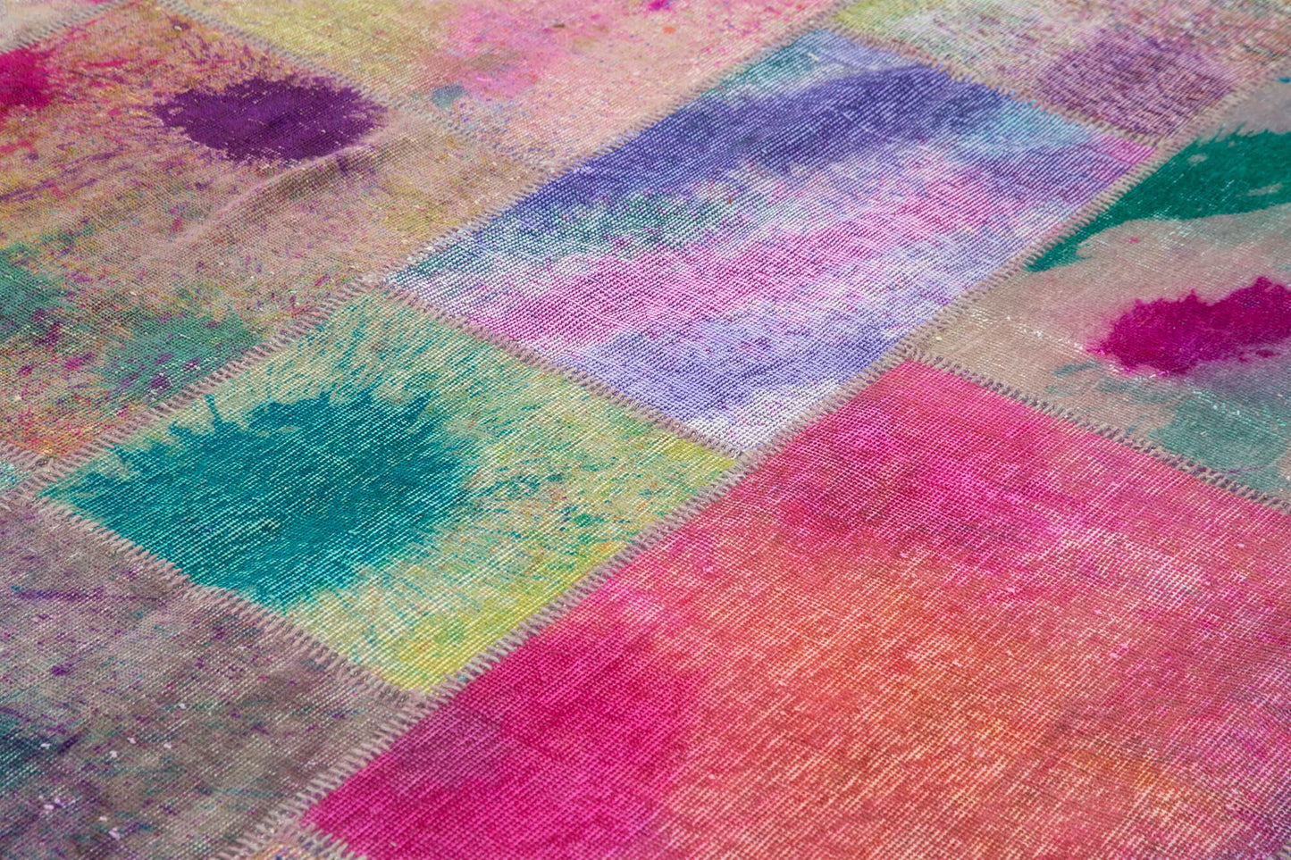 8x10 Multicolor Patchwork Rug - 8062