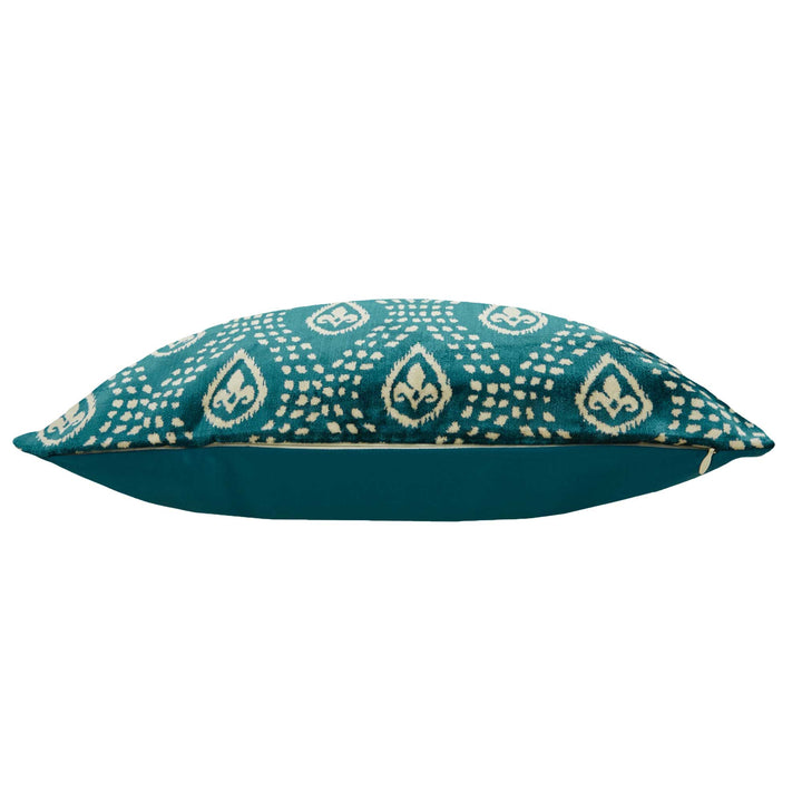 Silk and Velvet Pillow Cover